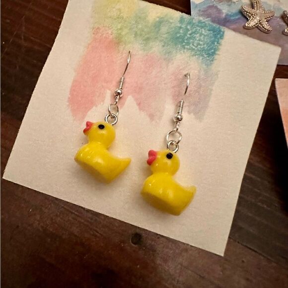 Duckie earrings  - Picture 1 of 4
